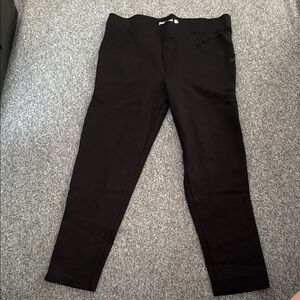Betabrand Black dress pant leggings. Size XL